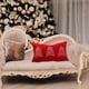 thumbnail image 5 of Embroidered Christmas Tree Pillowcase Cover Super Soft And Comfortable Invisible Zipper Easy To Change Suitable For Sofa Bed Living Room, 5 of 6