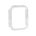 thumbnail image 1 of 1 Pack Compatible for Apple Watch Case 45mm [NO Screen Protector] Series 8 Series 7, Hard PC Bumper Case Protective Cover Frame Compatible for iWatch 45mm,transparent, 1 of 5