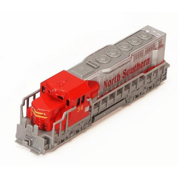 Freight Locomotive, Red - Showcasts 9934D - 6.75 Inch Scale Diecast Model Replica (Brand New, but NOT IN BOX)