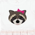 thumbnail image 4 of Inktastic Raccoon Girl Animal Girls Toddler Dress, 4 of 5