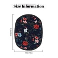 thumbnail image 3 of Pofeuu Vintage Rose Print Silicone Pot Mat Mitten With Hanging Loop Heat Resistant Oven Mitts Non-Slip Bbq Baking Smoking Potholders, 3 of 7