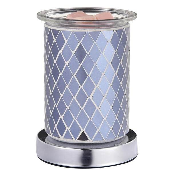 Injueey Quemador de cera eléctrica para derretir Control táctil Lámpara aromática Calentador de cera de cristal desmontable Calentador de velas con Electrodomésticos Numero 3 Injueey HA024753-03