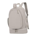 thumbnail image 2 of Mochila de tenis tipo duffel para portátil con capacidad para 3 raquetas y compartimento para zapatos gris, 2 of 8