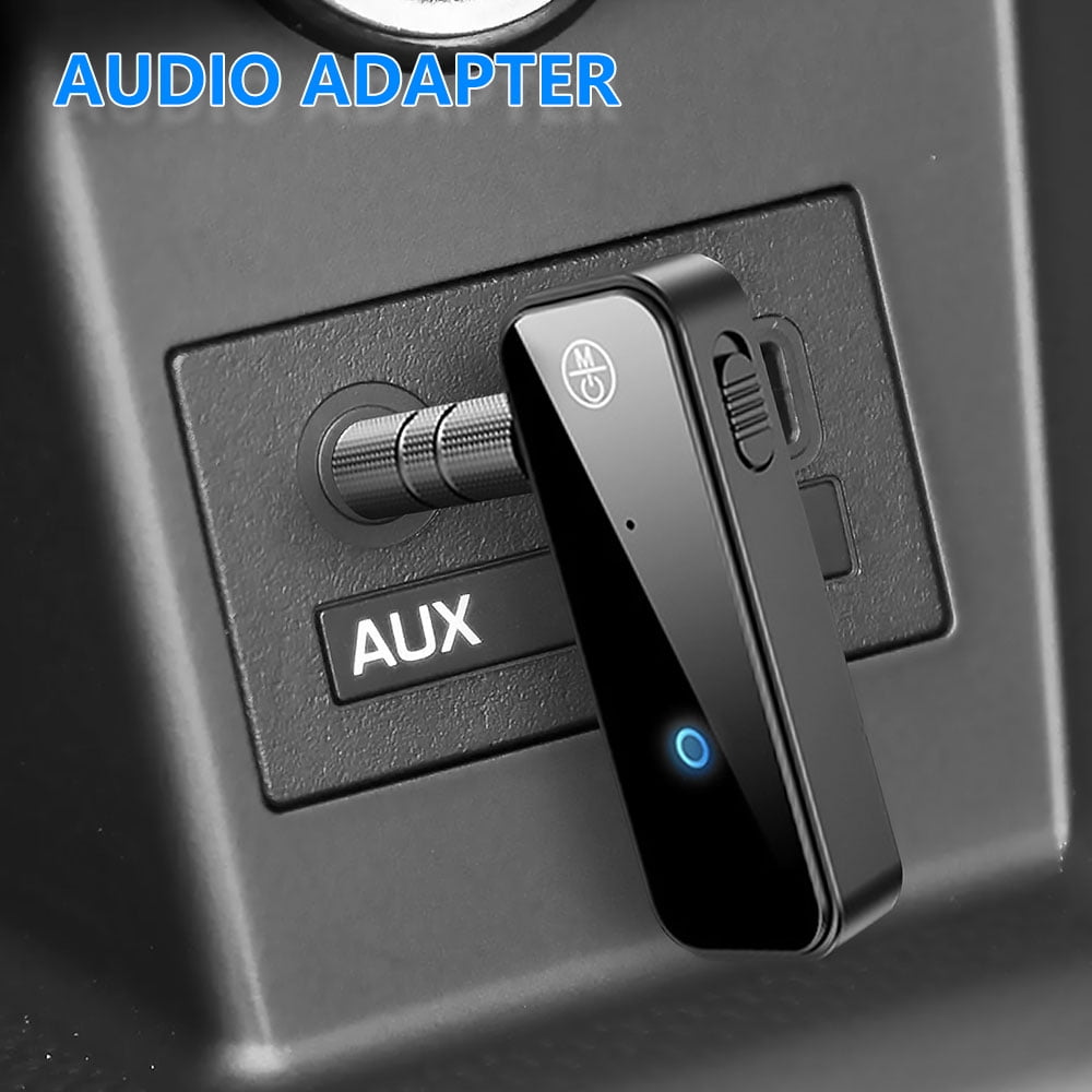 Baseus Car AUX Bluetooth 5.0 Adapter 3.5mm Jack Wireless Audio Receiver Car Kit 