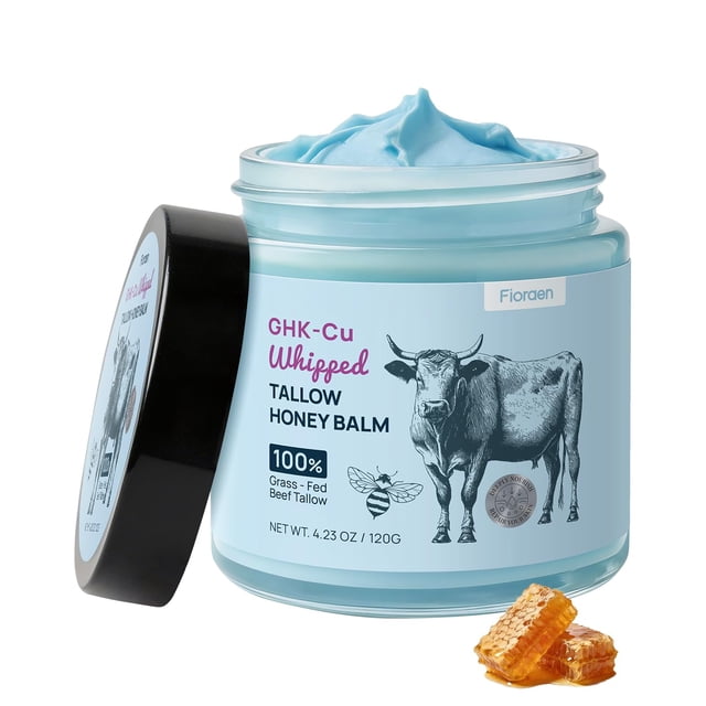 Bálsamo para la piel Fioraen con péptidos GHK-Cu y miel, 120 g