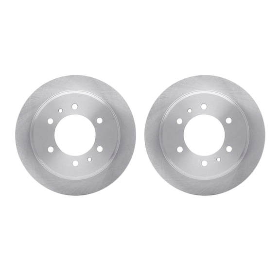 Dynamic Friction Company Rear Brake Rotors 6002-93001