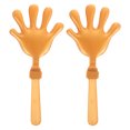 thumbnail image 1 of KAKOWELY hand clapper 2pcs Hand Clapper Noisemaker For Sporting Events Plastic Hand Clappers Party Noise Makers Plastic Hand Clapper Reusable Cheering Tools, 1 of 4