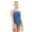 Blue/Green, variant on Women's Durafast Elite Diamondfit Swimsuit, Blue Lapped, 34
