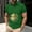 #283-Black, variant on Handshe Men's St.Patrick's Day Print Shirt, Short Sleeve Button-Up Collar for Holiday Celebration and Casual Wear