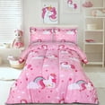 thumbnail image 4 of Juego de edredón Utopia Bedding All Season Unicorn Twin Kids, 4 of 8