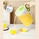 thumbnail image 4 of Jarra grande de capacidad para agua fría en refrigerador | Jarra resistente al calor y frío con tapa a prueba de fugas | Fácil de limpiar | Dispensador de bebidas para hogar y exterior | 1 unidad, 4 of 9