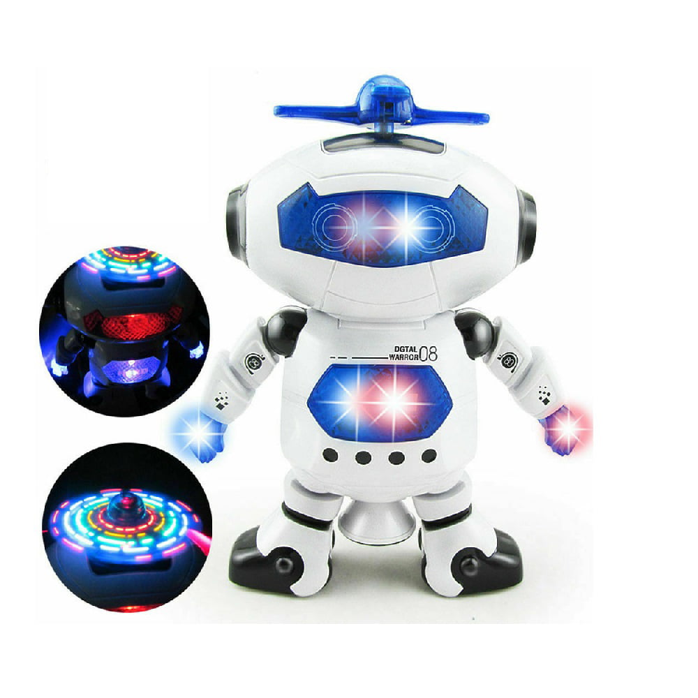 Dancing Robot Toys For Boys Kids Toddler Musical Light Toy Birthday Xmas Gift