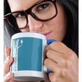 thumbnail image 2 of 3drose, White Birch Trees, 15oz Two-tone Blue Mug, 2 of 6