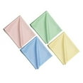 thumbnail image 3 of 200 Pack Mixed Colors Microfiber Cleaning Cloths (6.75"x5.5") - Cleans Lenses, Glasses, Screens, Cameras, iPad, iPhone, Eyeglasses, Cell Phone… (200)…, 3 of 6