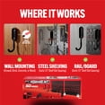 thumbnail image 3 of Smart T Garage Storage Pegboard Set | 50 Piece Tool Organizer - Heavy Duty Organizer Wall Mount or Shelving Hooks, 3 of 16