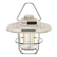 thumbnail image 1 of LED Camping Lamp Dimmable Retro Lighting with Hook for Outdoor Equipment (Black), 1 of 9
