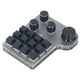 thumbnail image 1 of Teclado Mecánico Para Juegos Mini Macro USB, Teclado Macro De Programación 4 Perillas Interruptor Azul 3 Modos Operación Con Una Sola Mano 12 Teclas Con LED RGB Para Control, 1 of 7