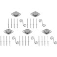 thumbnail image 1 of Oldbones 7/16 Quarter Turn Self Ejecting Fastener Spring Loaded For Fastening Sheet Metal and Door Panel Self Ejecting Flush Head Quick Turn Fastener Motorcycle Accessories 5Pack, 1 of 5