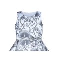 thumbnail image 4 of Girls Dress Peacock Silver Gray Tulle Pageant Party 4-5 Years, 4 of 6