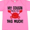thumbnail image 4 of Inktastic My Cousin Loves Me Boys Boys or Girls Baby Bodysuit, 4 of 5