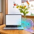 thumbnail image 5 of sruoe Fan Desk Fan, Tabletop Fans for Home, Tabletop Fans on Clearance, Personal Fan, Rechargeable Fan, Desk Fan USB, Desk Fans Small Quiet, All Fans Sleep Fan Air Circulator Travel Fan, 5 of 5