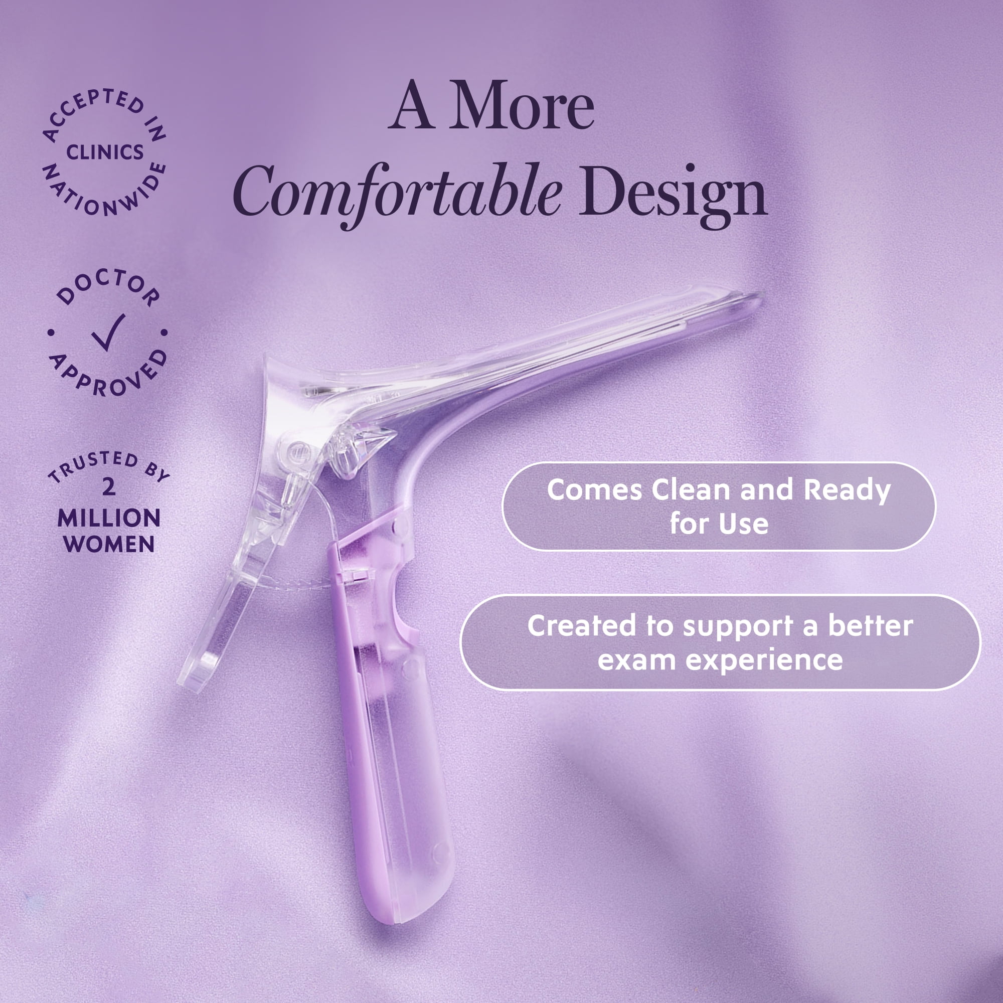 Nella Comfort Kit: Single-Use Speculum for Women's Health Exams