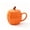 #338-multicolor, variant on Cevemin 400ml Pumpkin Glazed Ceramic Mug With Lid - Porcelain Tea Cocoa Drink Cup For Kitchen Desk Halloween Holiday Tabletop Decor - Available in Sweet, Mint Green, Cream Yellow and Orange