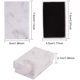 thumbnail image 2 of Cajas de regalo rectangulares de cartón kraft blanco mármol (paquete de 20), 2 of 9