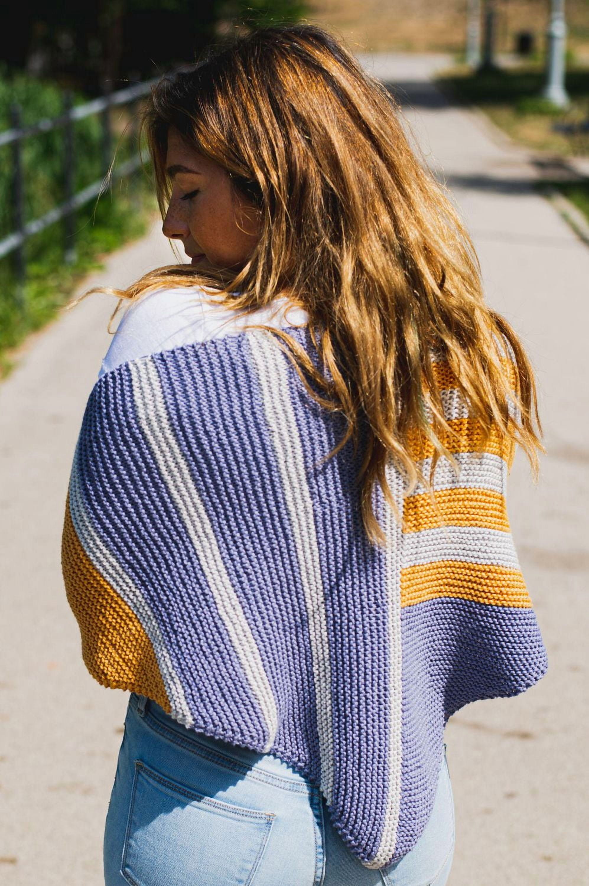 Fil Lion Brand® Pima Cotton Fil moyen/peigné n° 4 de coton , 100g/ 170m, 3-CT