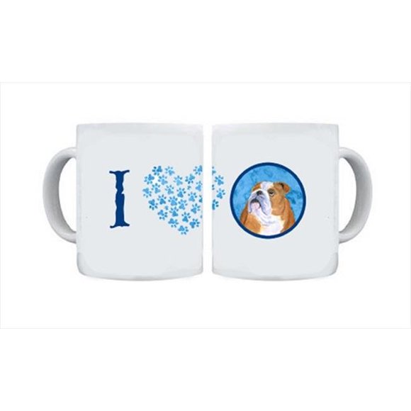 15 oz. Bulldog English Dishwasher Safe Microwavable Ceramic Coffee Mug