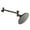 Matte Black, variant on Kingston Brass Victorian 5-1/2" Shower Head & 10" Arm Kit