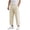 Beige, variant on Bxsruta Men's Drawstring Cropped Pants Relaxed Fit Casual Summer Trousers with Front Pockets