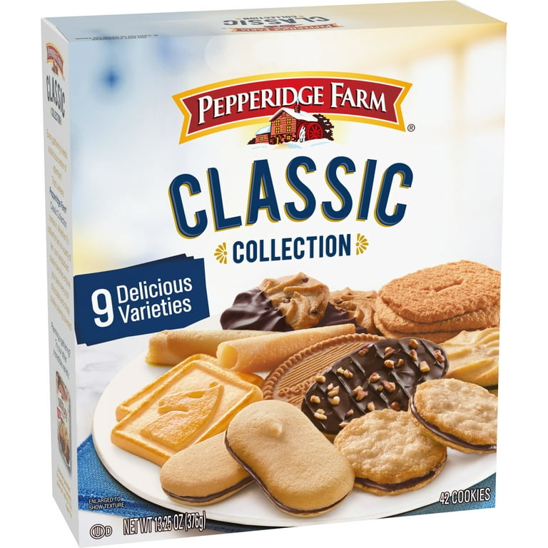 Pepperidge Farm Cookies, Classic Collection, 9 Delicious Varieties - 42 cookies, 13.25 oz