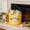 Yellow, variant on AURIGATE Easter Bunny Felt Bucket 7.87x11.81in - Polyester Rabbit Design Storage Basket for Easter Eggs, Gifts & Party Favors