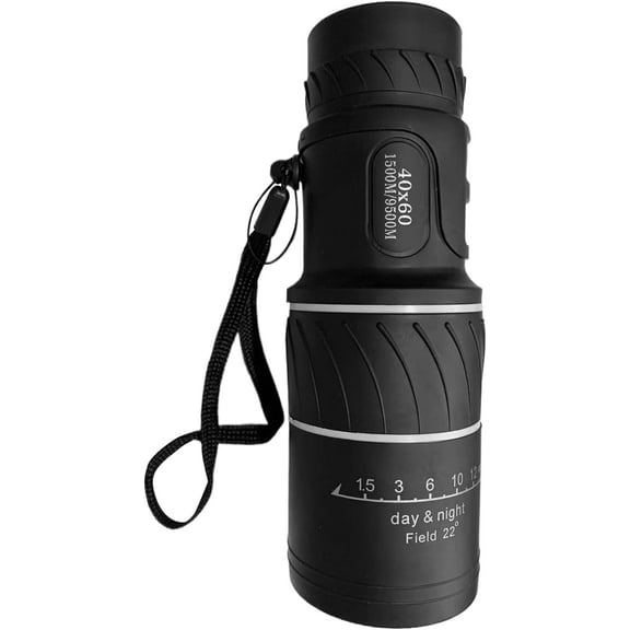 40x60 HD Monocular Telescope: Monoculars for Adults High Powered with BAK-4 Prism,Monocular Telescope for Smartphone,Monocular Compact for Bird Watching,Hiking,Hunting,Concert,1500M/9500M