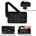 thumbnail image 3 of Portable Mini Golf Club Bag - Light Weight Outdoor Training Shoulder Crossbody Storage for Unisex, 3 of 6
