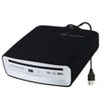 thumbnail image 1 of Reproductor de CD portátil USB para coche, reproductor de CD externo universal, reproductor de CD DVD USB para coche, Android, navegación/TV (Android versión 4.4 y superior) Plug and Play, 1 of 6