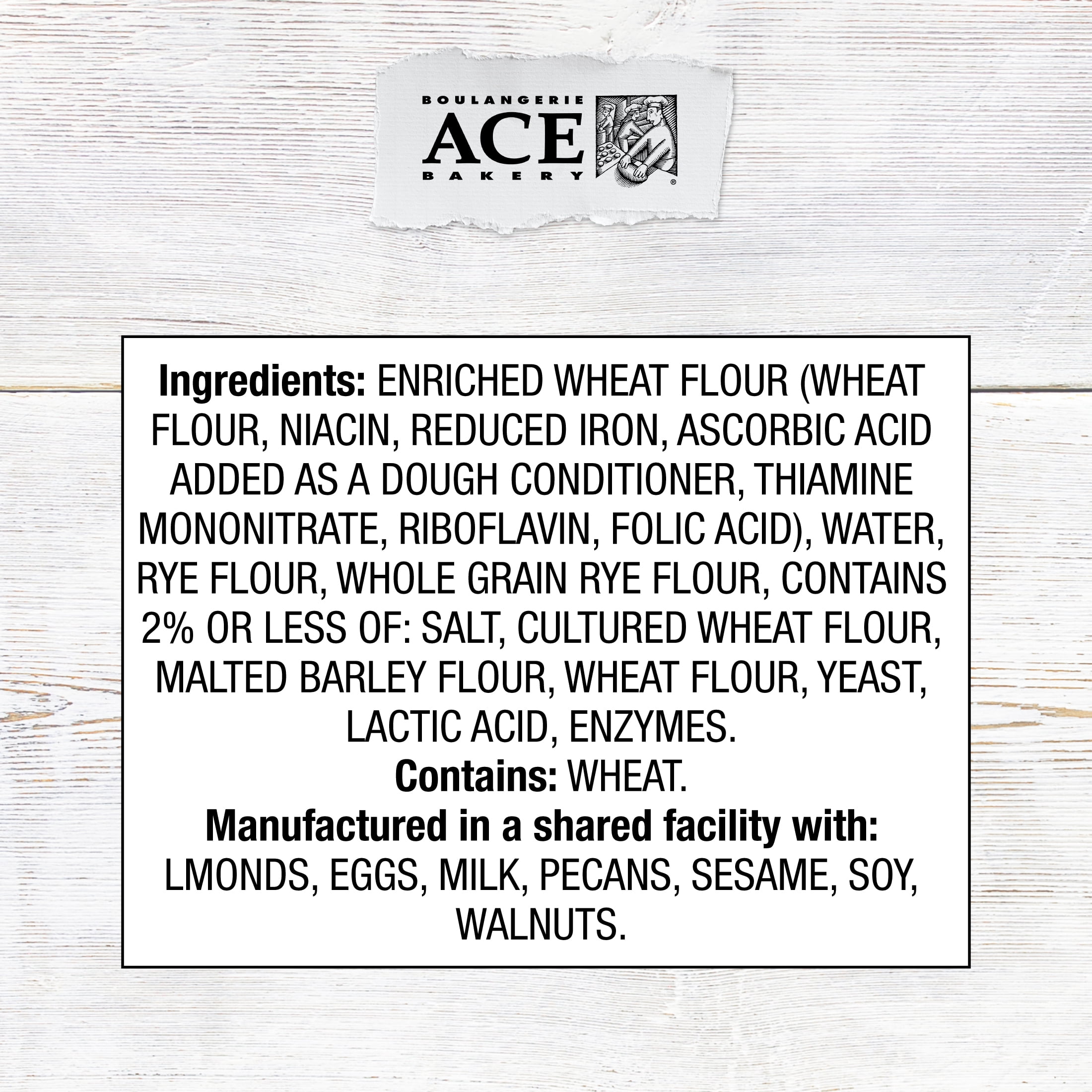 ACE Bakery® Sourdough Baguette Baked Bread, 1 Count, 13.1 oz