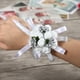 thumbnail image 3 of Flor de muñeca, hermosa flor de cinta de mano, flor de muñeca de boda, ramillete de muñeca probado profesionalmente, 3 of 5