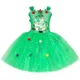 thumbnail image 3 of Disfraz de árbol de Navidad verde brillante para niñas, vestido de tutú elegante para fiesta de Navidad, ropa de elfo navideño para bebés y niños pequeños, regalos, 3 of 5