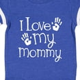 thumbnail image 4 of Inktastic I Love My Mommy Mothers Day Boys or Girls Baby Bodysuit, 4 of 5