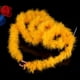 thumbnail image 5 of Wosthever 5 piezas de plumas de Navidad, tira de cinta colorida, árbol de Navidad, penacho Artificial, adorno DIY para decoración del banquete Decoración del hogar Amarillo, 5 of 6