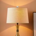 thumbnail image 4 of BESTYASH Harp Tops Easy Installation Lamp Finial Knob Finials For Lamp Shades Silver Iron 1 Set, 4 of 8