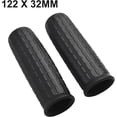 thumbnail image 4 of Czcpp-2 Pcs Poignées en Caoutchouc pour Brouette, Tracteurs, Tondeuses Tubes Ronds Noir Remplacement Poignées Universelles-122 x 30mm, 4 of 4