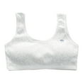thumbnail image 3 of Bovxnpu Summer Girls Underwear, Cotton Training Bras for Girls, Girls Primary And Secondary School Solid Color Comfortable Camisole Bra 15 Years, 3 of 4