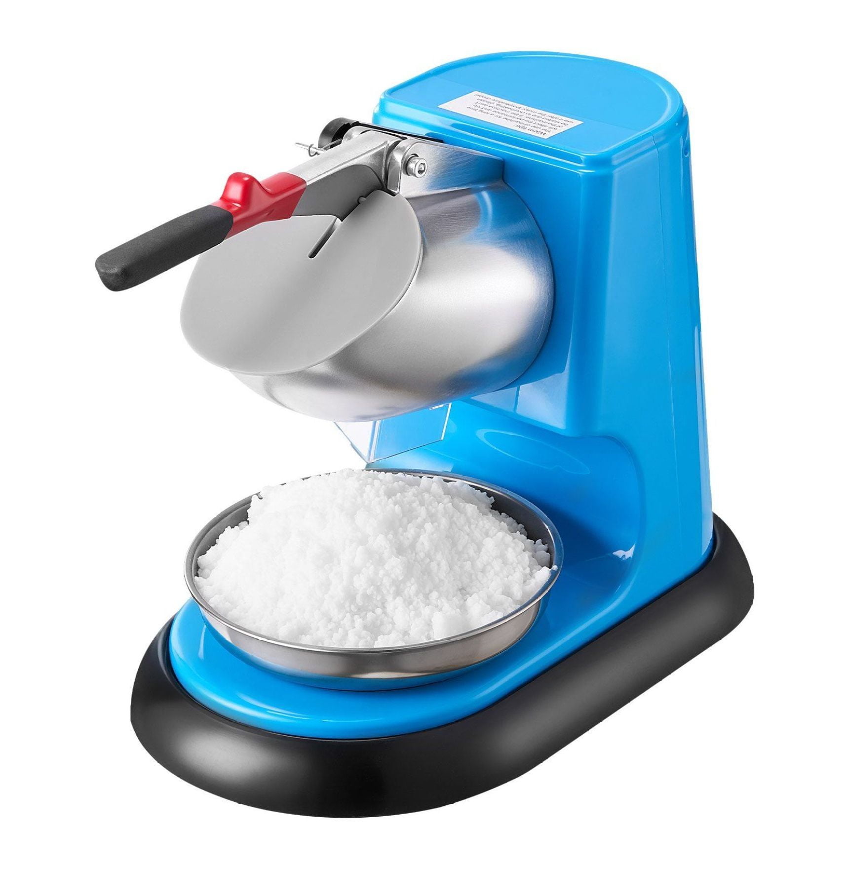 Electric Snow Cone Maker 220LBS/H - Commercial Ice Crusher Machine with Stainless Steel Blades - Shaved Ice Machine for Home & Business