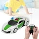 thumbnail image 5 of Vehículo de control remoto de juguete para niños a escala 1:24, coche de carreras RC blanco y verde divertido e inteligente, 5 of 8