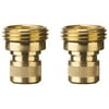 Nelson 3/4 in. Brass Threaded Male Quick Connector