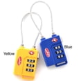 thumbnail image 3 of Olympia Usa Tsa 3-Dial Cable Combination Lock, 3 of 3