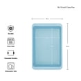 thumbnail image 3 of KitchenAid Aluminized Steel Nonstick 9x13-inch Sheet Cake Pan and Baking Dish, Mineral Water Blue, 3 of 8